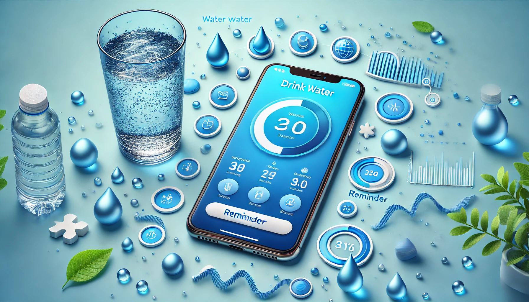 vízriasztás és ivásfigyelés