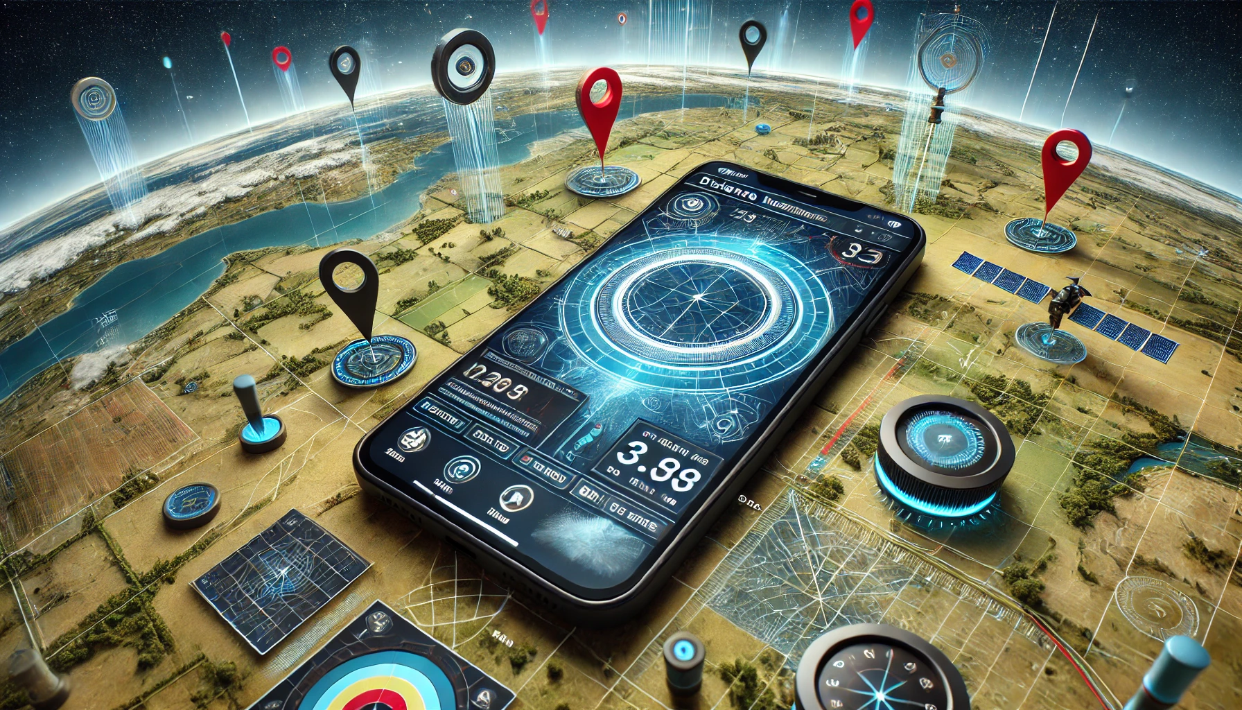 Távolság és területmérés