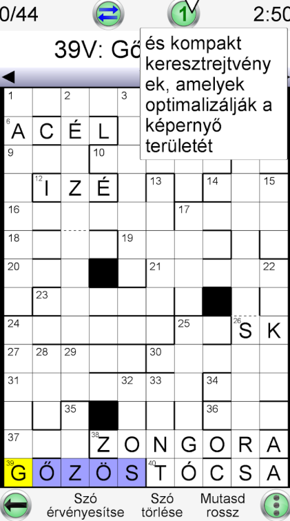 Magyar keresztrejtvény