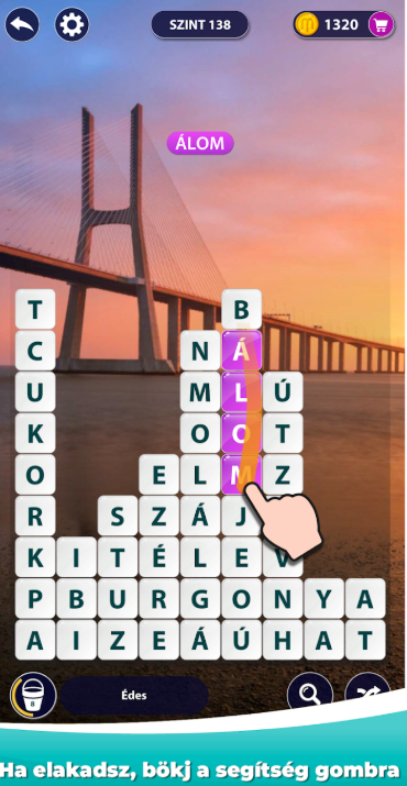 Szó szörf - Szókirakós