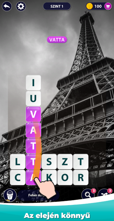 Szó szörf - Szókirakós