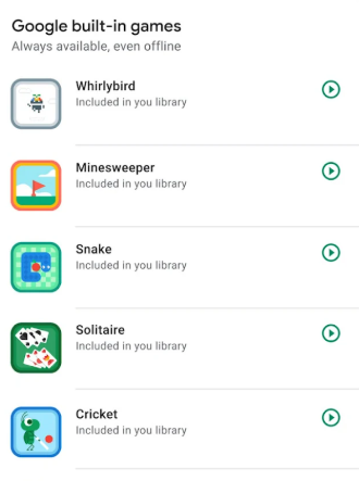 Google Play Játékok